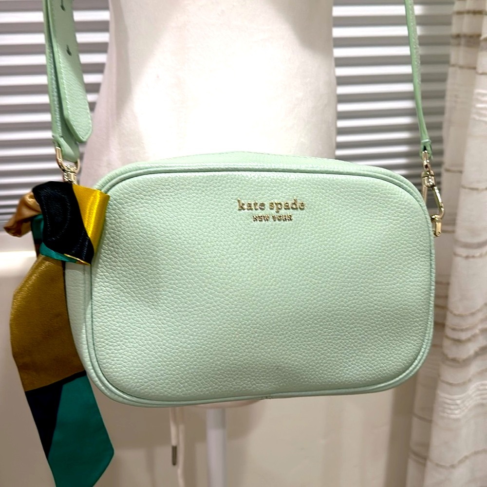 Astrid Medium Camera Bag in Crystal Blue